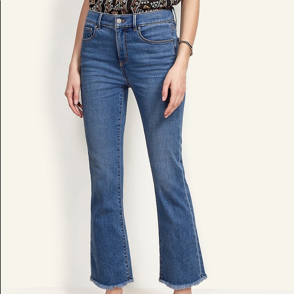 Ann Taylor Kick Crop Jean